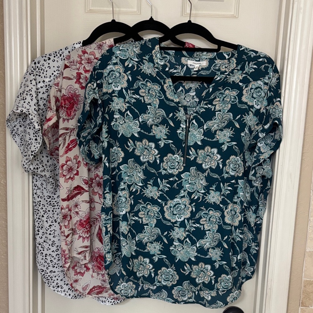 3 Maurice’s Women’s Blouses Size Medium